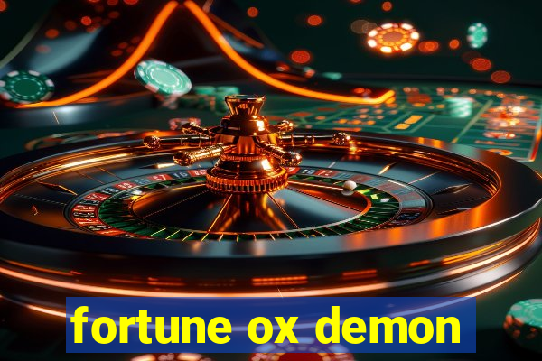 fortune ox demon